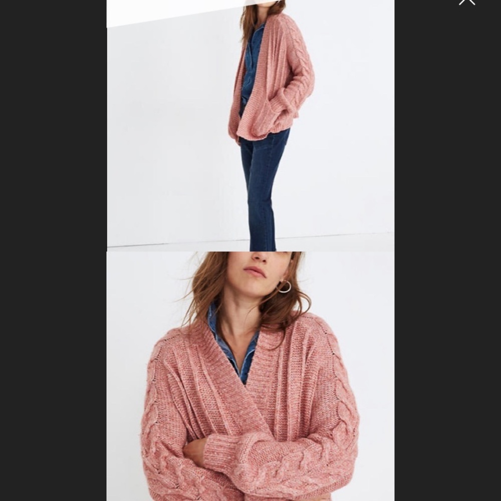 Madewell Bubble sleeve cardigan